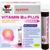 Illustration of the product packaging Doppelherz system  Vitamin B12 Plus Energie front view